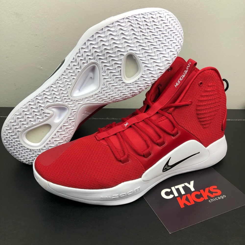Nike Hyperdunk X TD Basketball Shoes Red